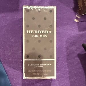 Carolina Herrera For Men Fragrance - Black and Silver